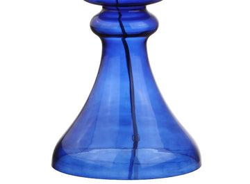 Madeline 35" Curved Glass LED Table Lamp - JONATHAN Y